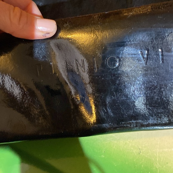 Plinio Visona purse black patent leather. - Picture 8 of 12